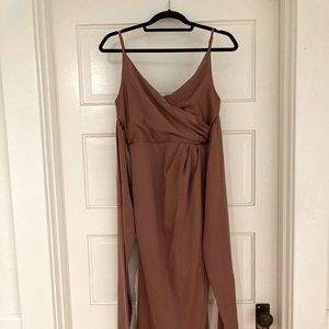 Showpo How Will I Know dress. Size US 6. Dusty Rose color. New condition.